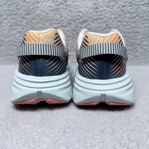 Hoka One One Rincon 2 Womens Size 9.5 Running Shoes Lunar Rock Black Iris - Picture 4 of 10